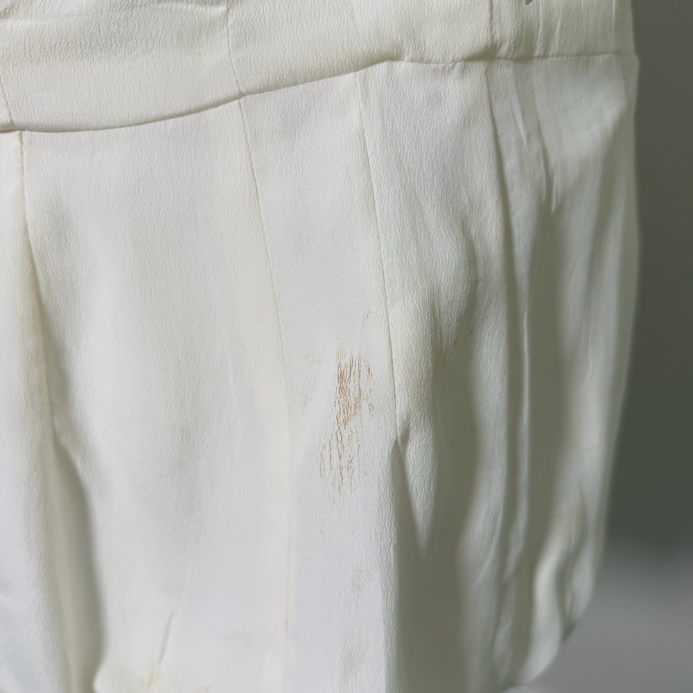 Alexander McQueen White/ Ivory Sculpted Tailored Blazer IT 38 - Picture 12 of 16